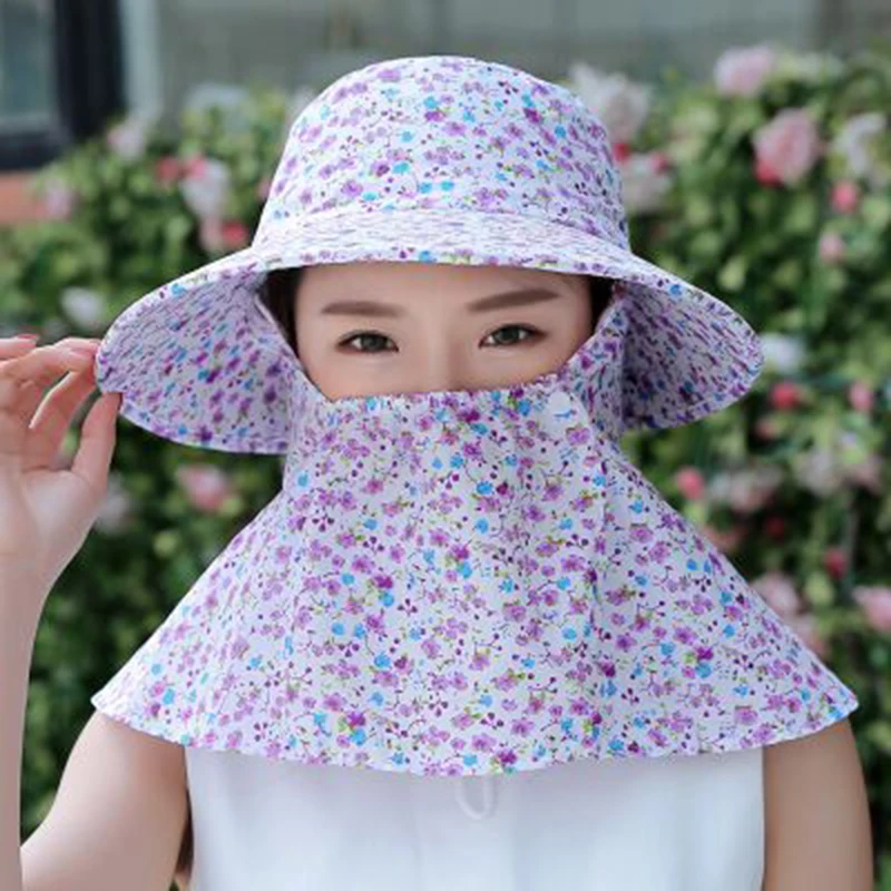 

MAERSHEI women summer Sun Hats packable sun visor hat with big heads wide brim beach hat UV protection female cap wholesal