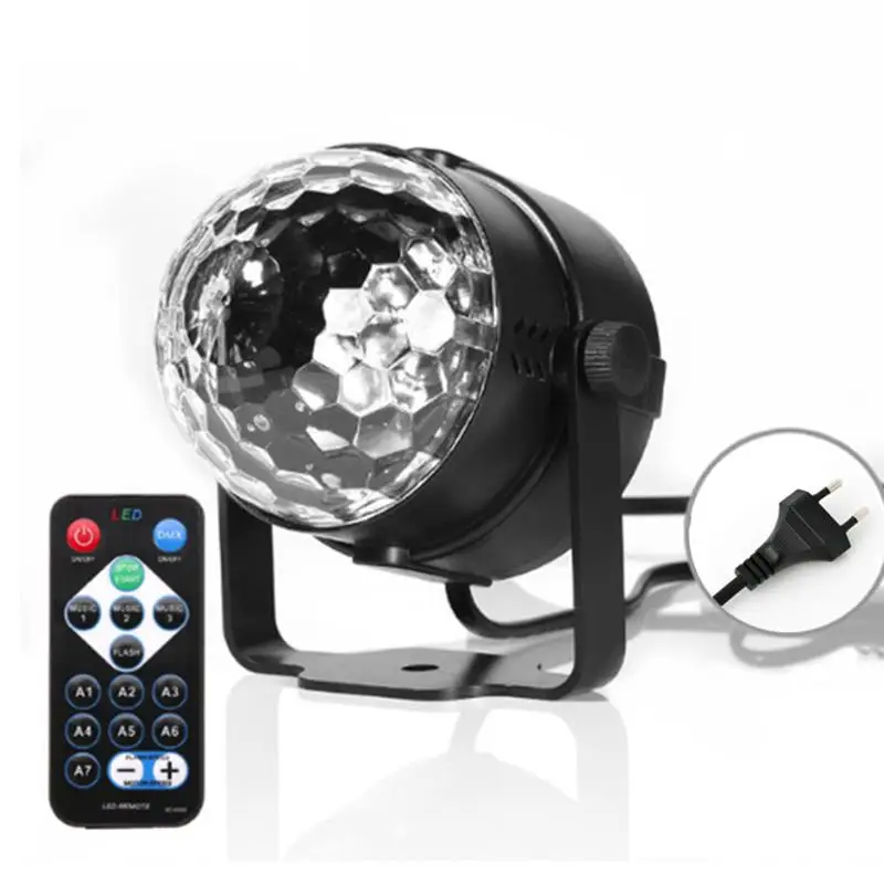 

with Remote Control Christmas Decor DJ Bar Stage Light Dance Lamp Fantastic Luminous Strobe Light Party