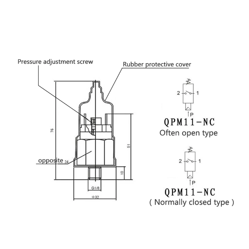 Насадка с резьбой L9BE 1/8 дюйма регулируемая QPM11-NO | Обустройство дома