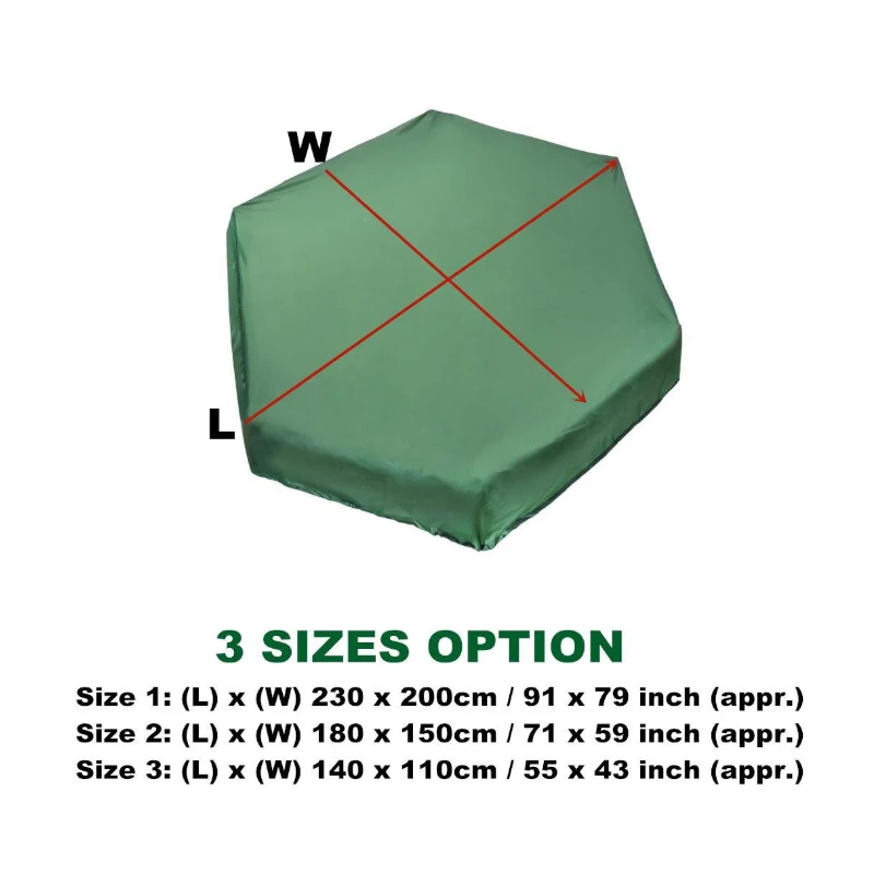 Прочный водонепроницаемый пылезащитный чехол из ткани Оксфорд песочница для