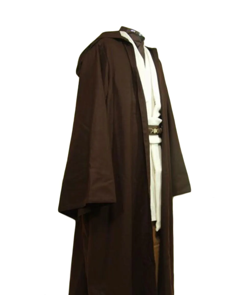

Костюм для косплея, костюм для косплея Obi Wan Kenobi Jedi, костюм для косплея, плащ, костюмы на Хэллоуин для взрослых мужчин
