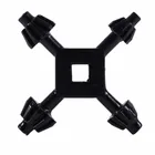 Набор гаечных ключей 4 в 1, мини Универсальная Многофункциональная ручная дрель, ключ, гаечный ключ, четыре головки, электрическая дрель, уличный портативный гаджет