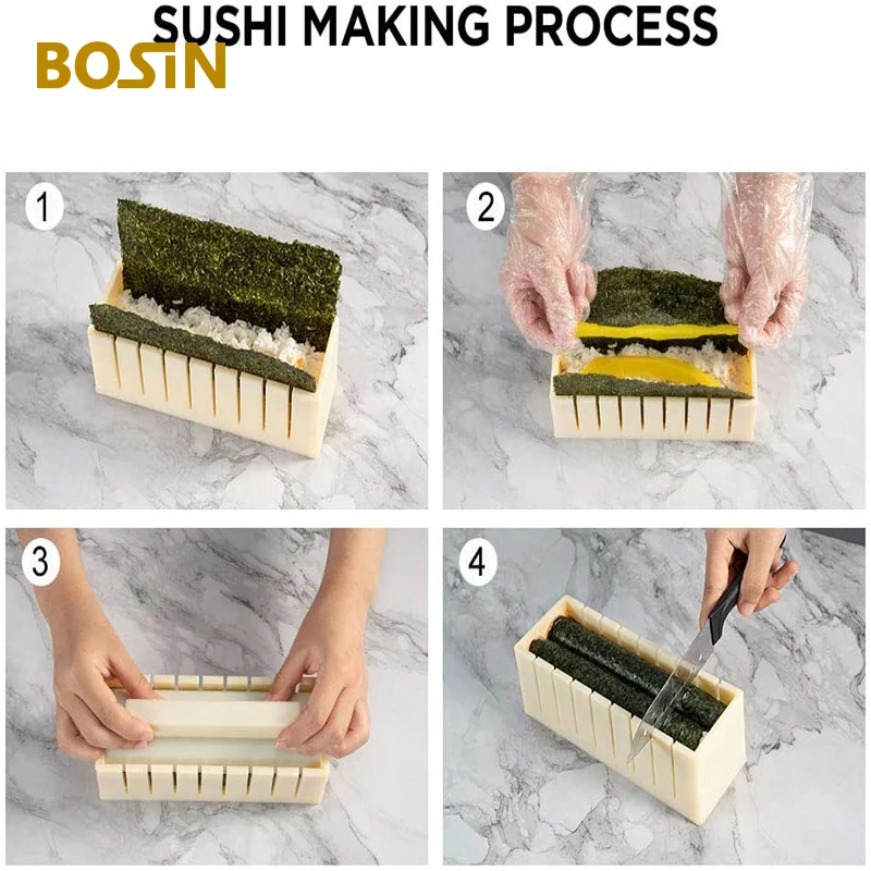 10 шт. набор для приготовления суши в японском стиле|Инструменты суши| |