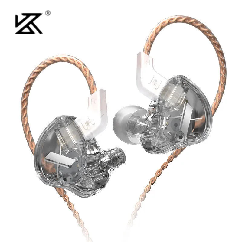 

KZ EDX 1DD Dynamic Earphones HIFI Bass Earbuds In Ear Monitor Earphones Sport Noise Cancelling Headset KZ ZSTX ED9 ST1 MT1 STM