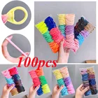 Резинки для волос женские бесшовные эластичные, диаметр 100 см, 3,550 шт.