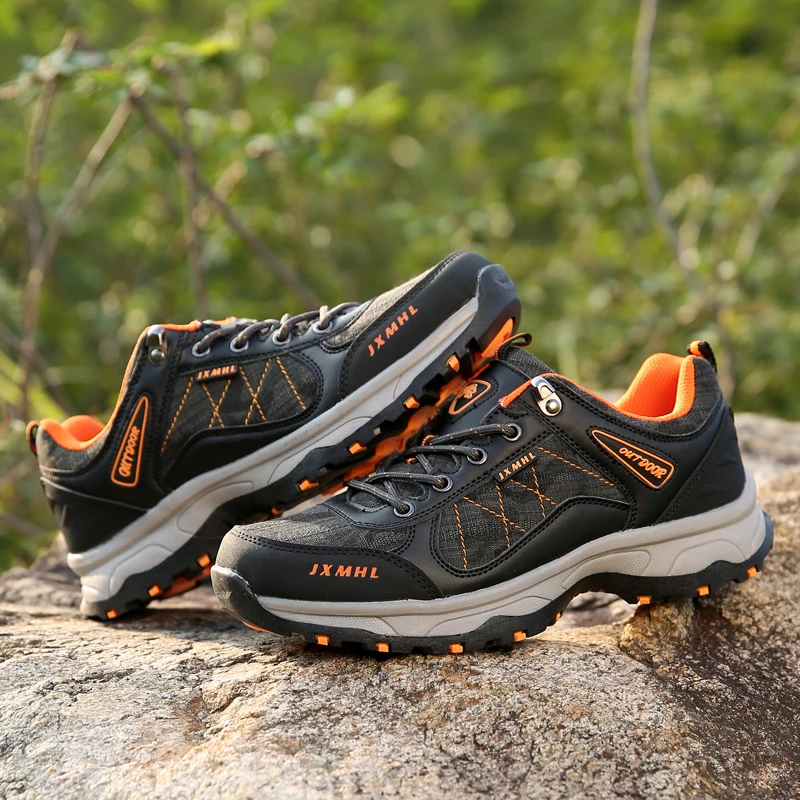 

2020 New Fashion Men's Denim Outdoor Antiskid Mountaineering Shoes