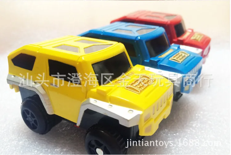 

Foreign Trade Toys Duolaxing Assembled Variety Diy8806 with 2 Cars PCs Puzzle Electric Rail Car