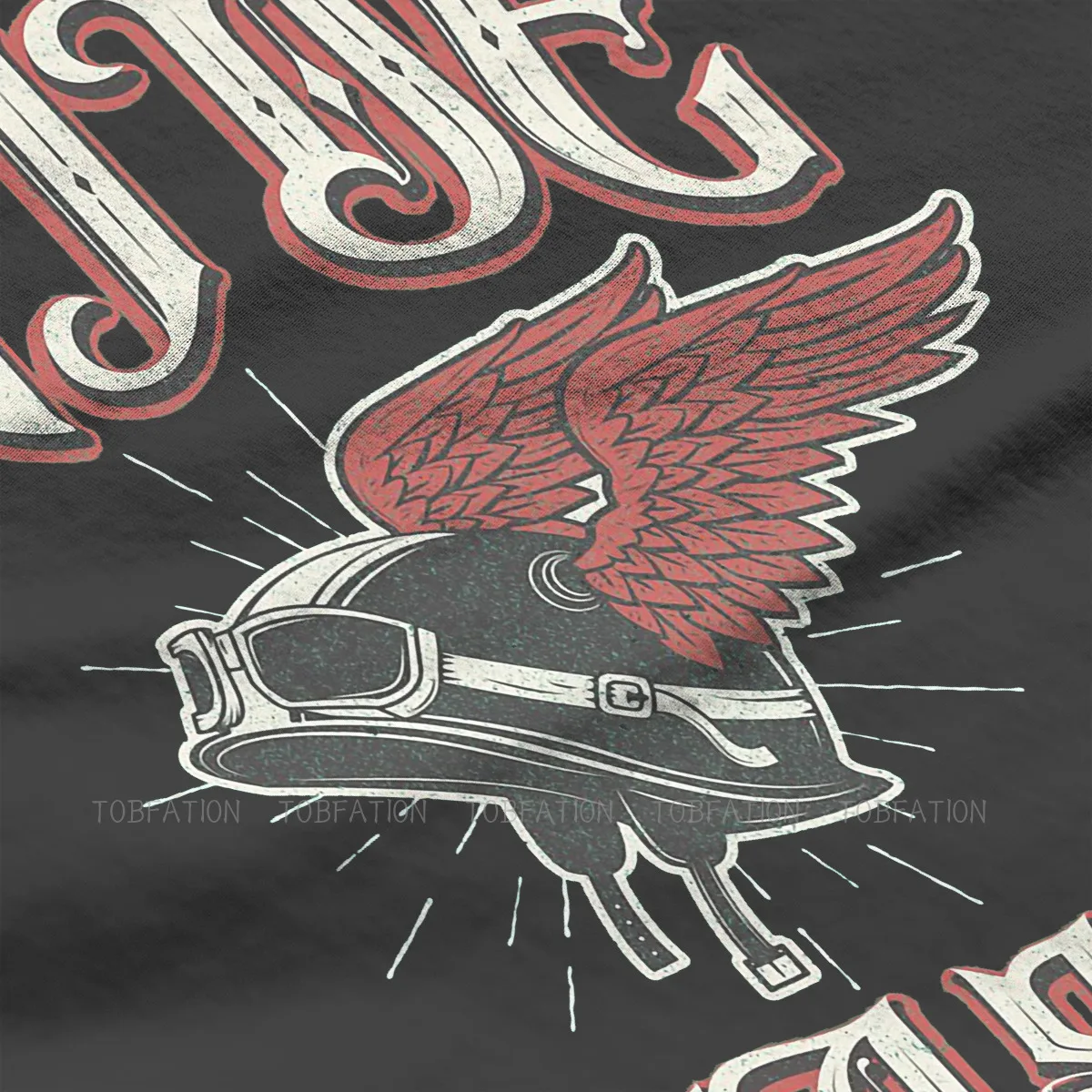 Футболка мужская с круглым вырезом модная крутая винтажная тенниска креативным