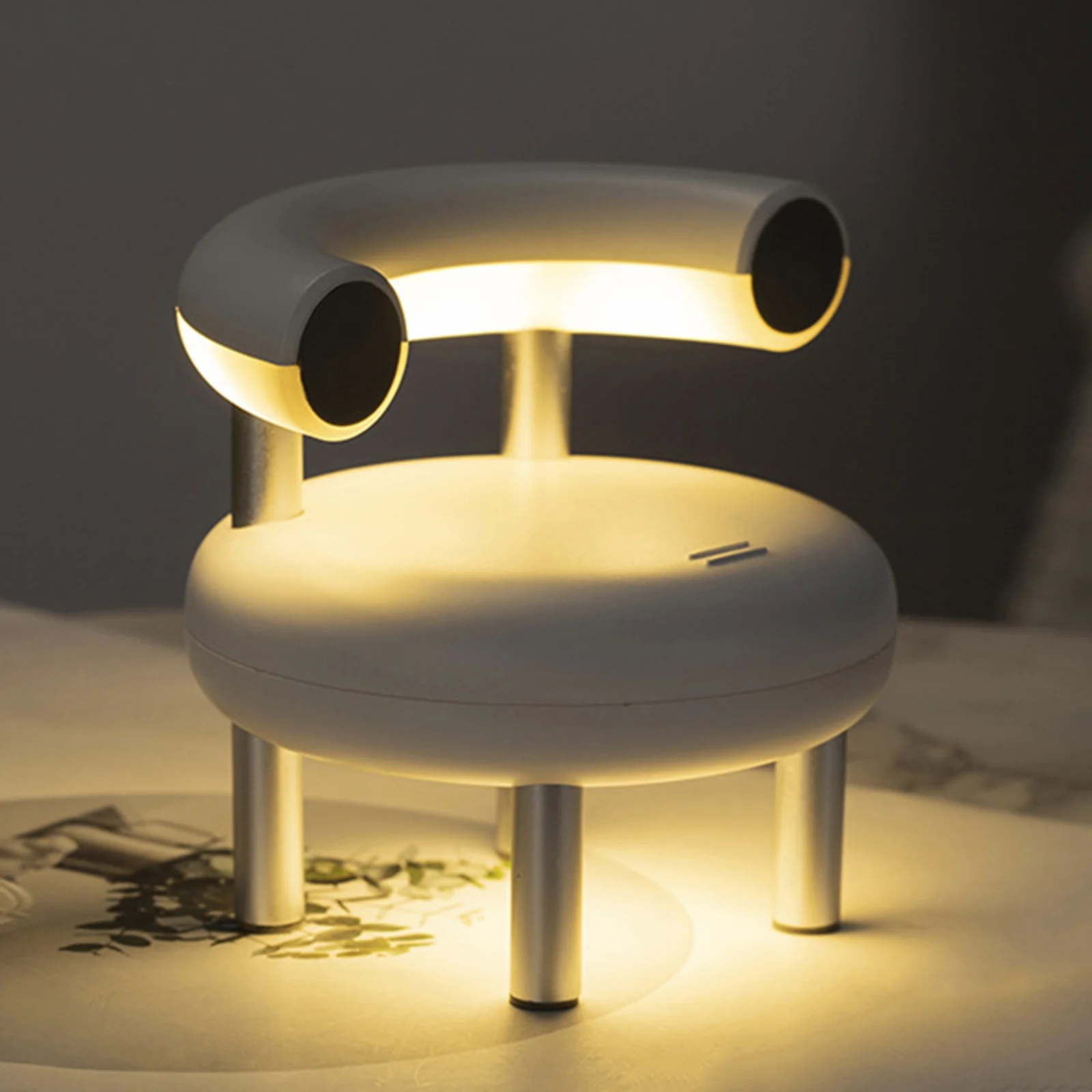 

Modern LED Desk Lamp Bedside Lamp Mobile Phone Holder Reading Lamp Night Light with USB Charging for Tablet Computer Dorm