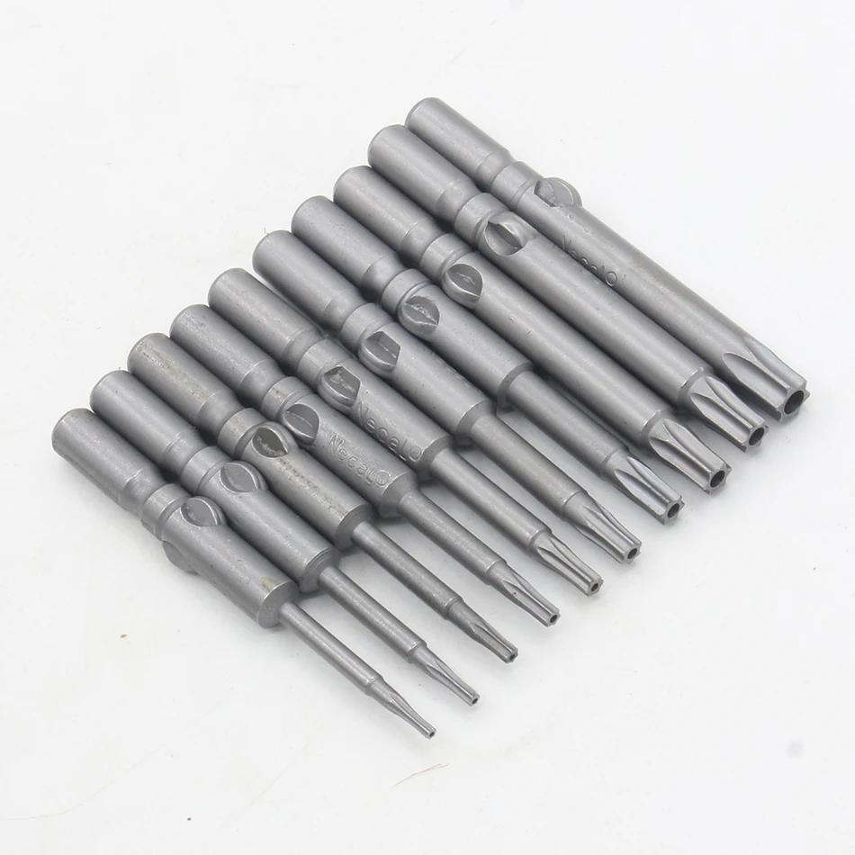 10 шт./компл. Магнитная отвертка бит комплект 802 6 мм Круглый хвостовик