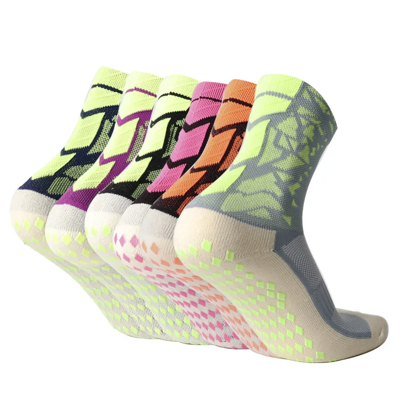 

anti slip football socks absorb sweat and drain moisture thickened towel bottom men's dispensing sports