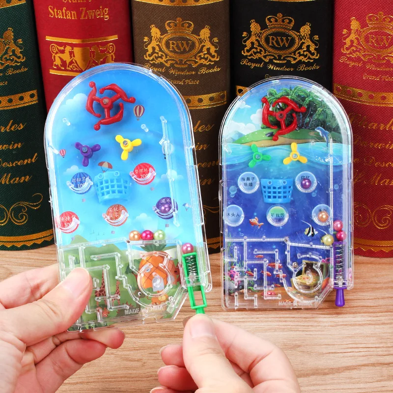 Детская карманная игрушка-пинбол забавные праздвечерние игры подарок мини-пазл