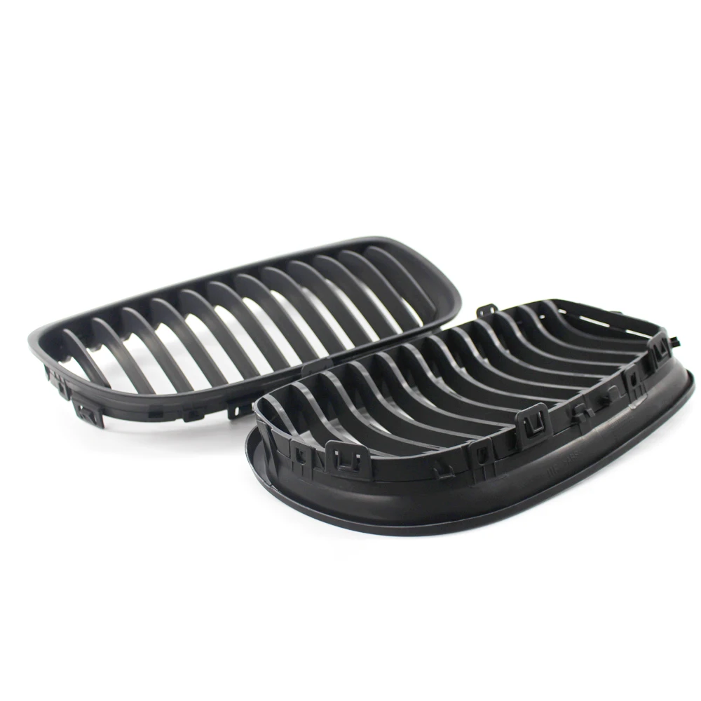 Аксессуары для стайлинга автомобиля Передняя решетка почек гоночная матовая