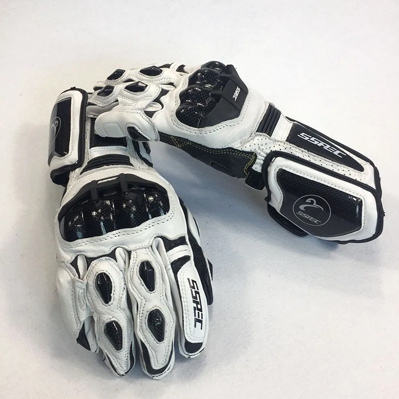 Мотоциклетные Перчатки из натуральной кожи теплые зимние перчатки углеродного