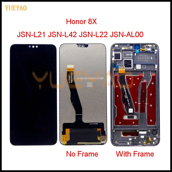 100% Новый оригинал для Huawei Honor 8X ЖК-дисплей + сенсорный экран дигитайзер ЖК JSN-L21 JSN-L42