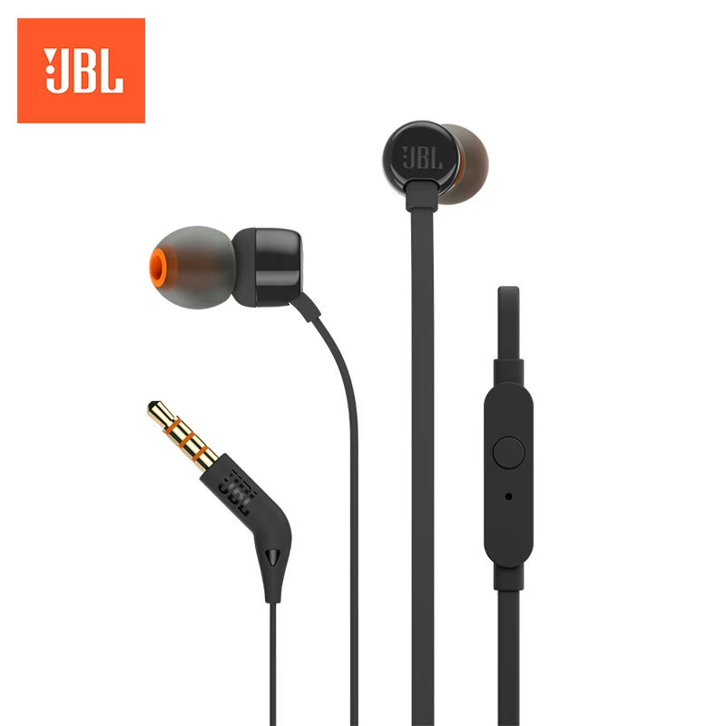Внутриканальные наушники с микрофоном JBL T110|earphone jbl|jbl earphonesin-ear earphone |