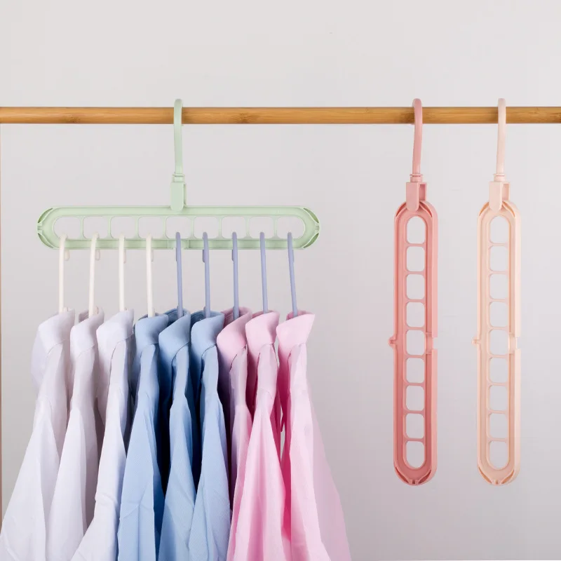 Многофункциональный Поддержка вешалка для одежды стеллаж хранения пластиковые