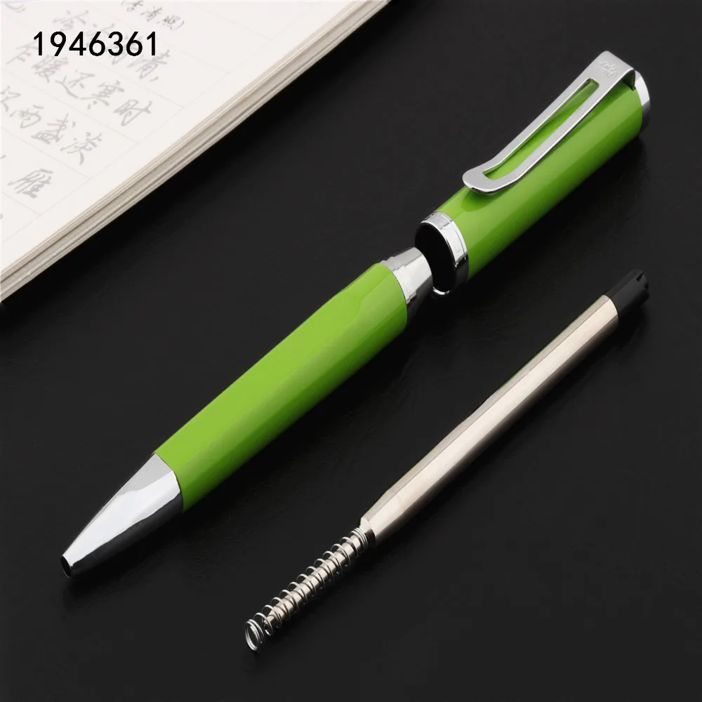 Стильная качественная модная Шариковая ручка Jinhao 799 с плоским наконечником для