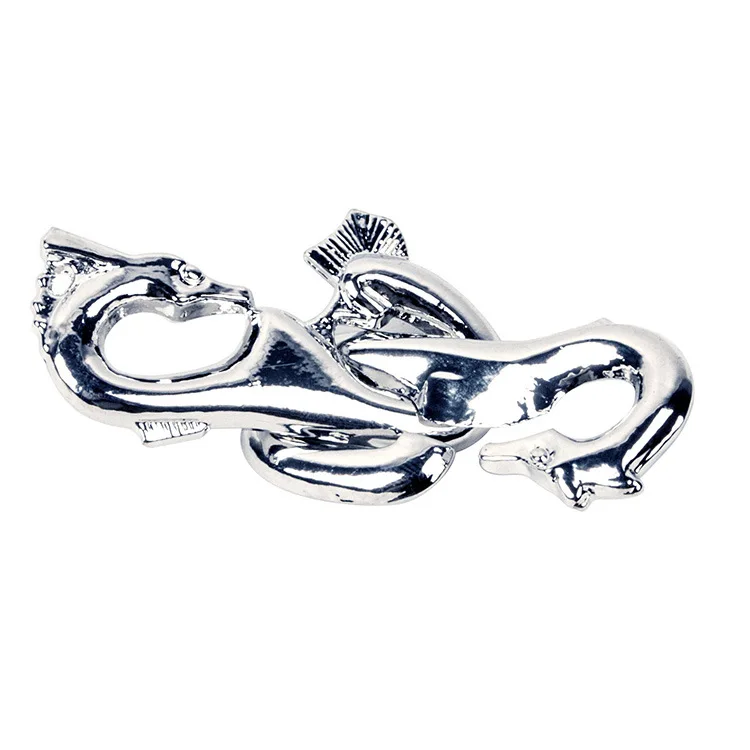 Литая игрушка kirsite классическая металлическая головоломка IQ литая игра для мозга