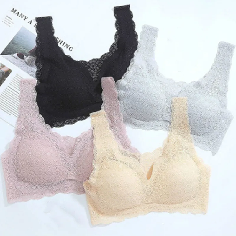Сексуальные кружевные бюстгальтеры для женщин нижнее белье бюстгальтер без