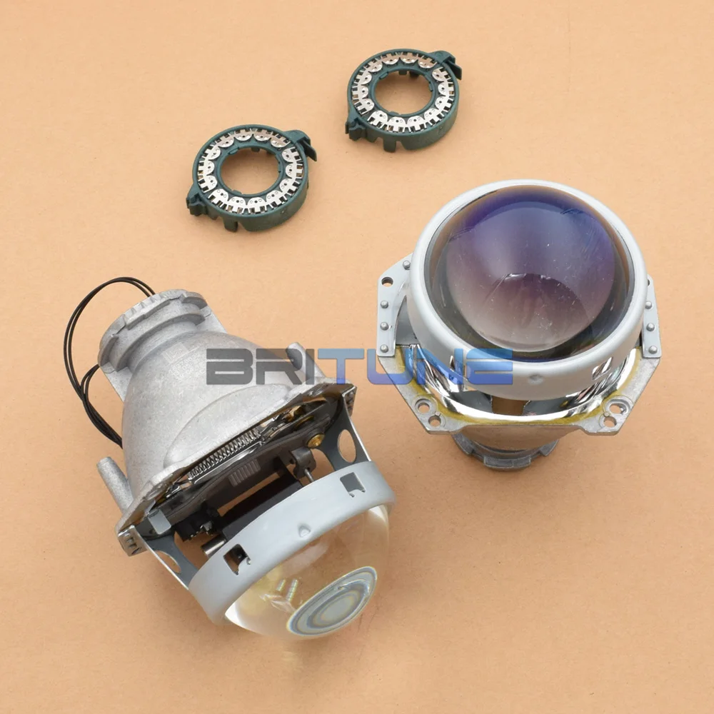 Blue HL 5 Фары линзы Биксеноновые HID проектор для Hella 5 3R G5 Обновление 3,0 синие линзы аксессуары для модернизации использования D1 D2 D3 D4 ксеноновая лампа - Цвет: Blue HL 5