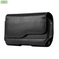 universal phone bag waist belt clip pouch for xiaomi mi 8 9 se 9t redmi note 8 7 5 6 pro redmi k20 pro flip case leather cover