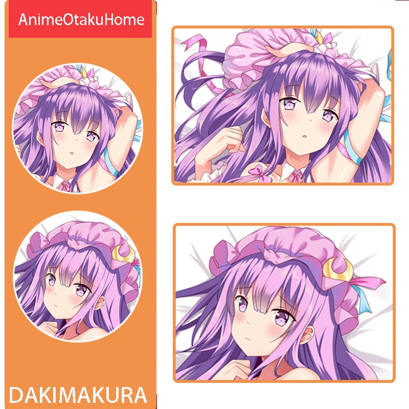 

Чехол для подушки с рисунком из Аниме Touhou project Patchouli