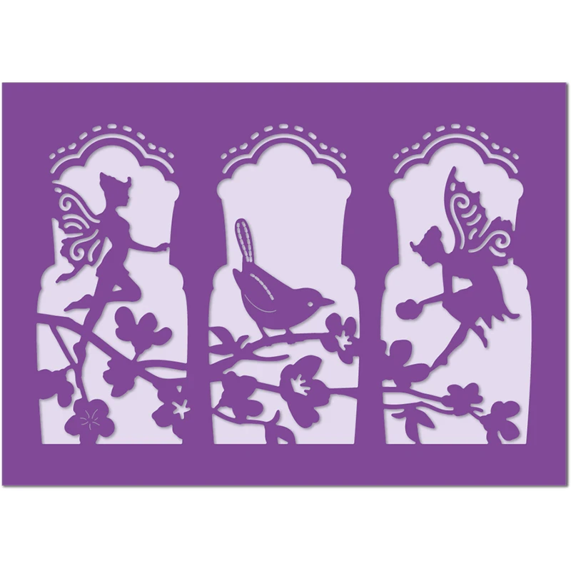 

2021 Latest Selling Bird Flower Angel Metal Cutting Dies Diy Gift Scrapbooking Paper Making Crafts Template Handmade Decoration