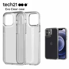 Официальный прозрачный супер противоударный чехол Tech21 Evo для iPhone 12 mini для iphone 1212 pro12 pro Max, прозрачный чехол для телефона