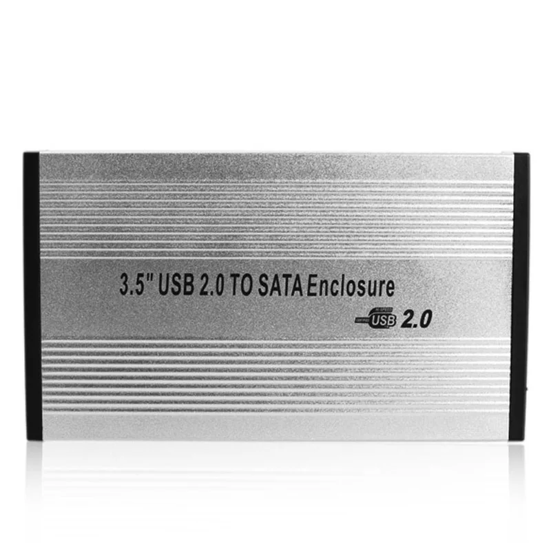 Новый 3 5 дюйма USB 2 0 SATA внешний HDD HD жесткий диск Корпус чехол VH99 | Компьютеры и офис