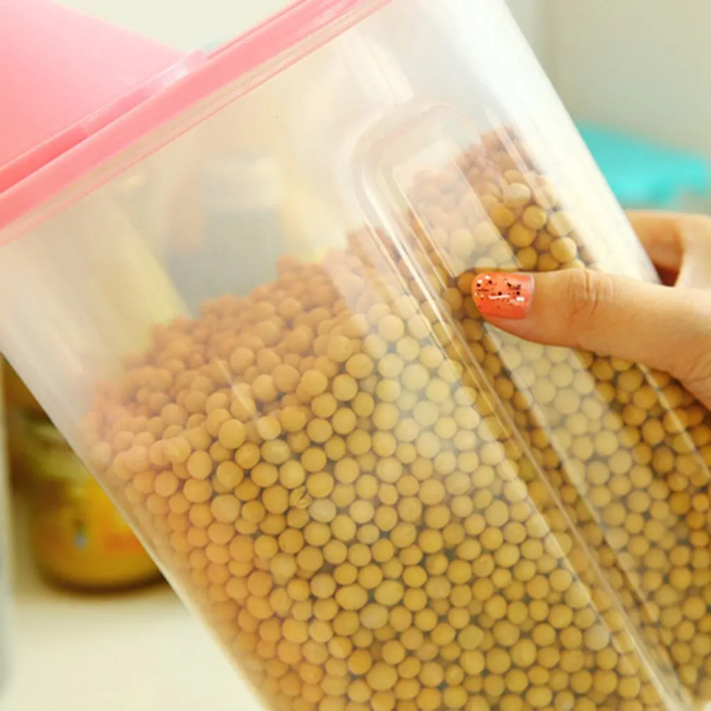 Кухонный Контейнер для хранения пищевых продуктов пластиковый прозрачный