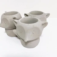 concrete tealight holder mold silicone candlestick mold diy clay candle holder molds fox design concrete mold