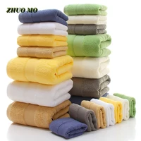 3-Piece Solid Color Heavy Egyptian Cotton Towel Set Bath Towel Face Towel GMS 650G Water-absorbent toallas for Bathroom