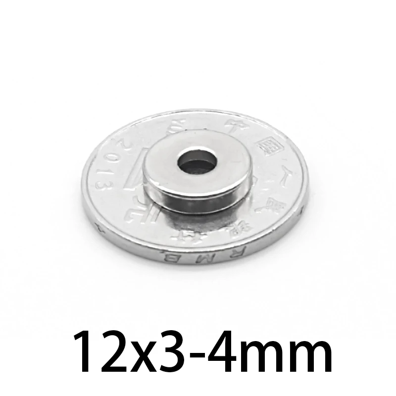 

Магниты Круглые неодимовые, с потайной головкой, 12 Х3-4 мм, 10-300 шт.