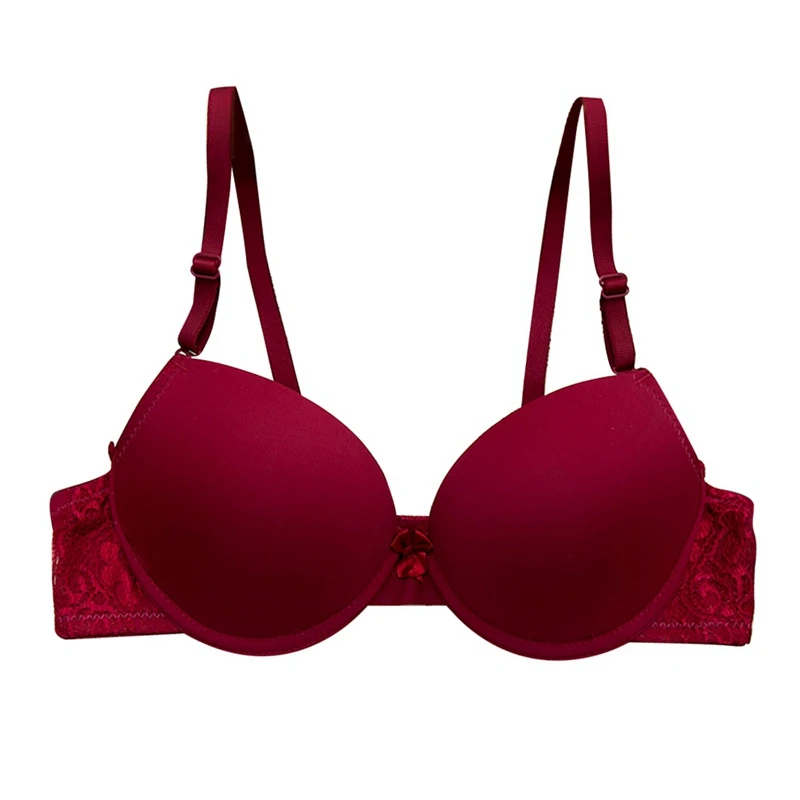 Новинка сексуальное кружевное женское нижнее белье с чашками пуш ап бюстгальтер
