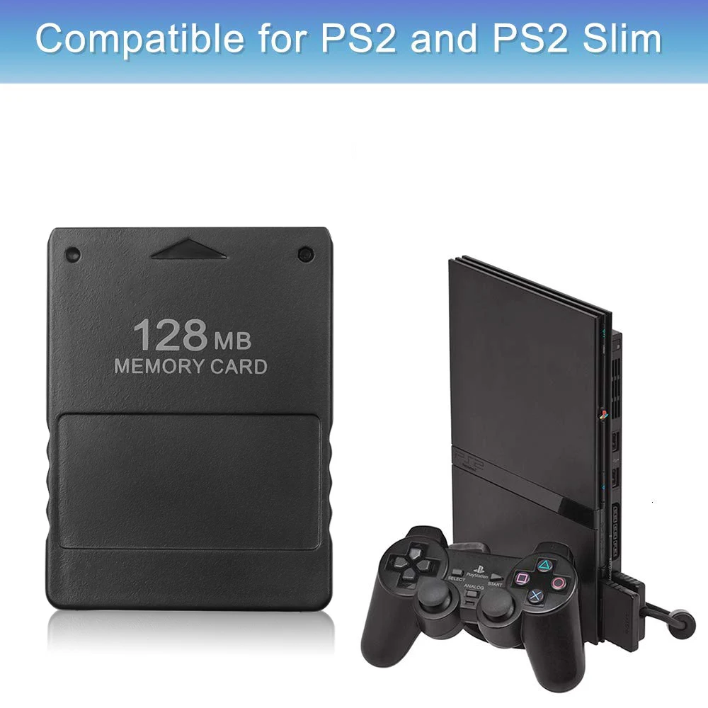 Фото Карта памяти Kebidumei 128 Мб для Playstation2 карта сохранения данных в игре модуль Sony PS2 - Карта памяти Kebidumei 128 Мб для Playstation2 карта сохранения данных в игре модуль Sony PS2 -