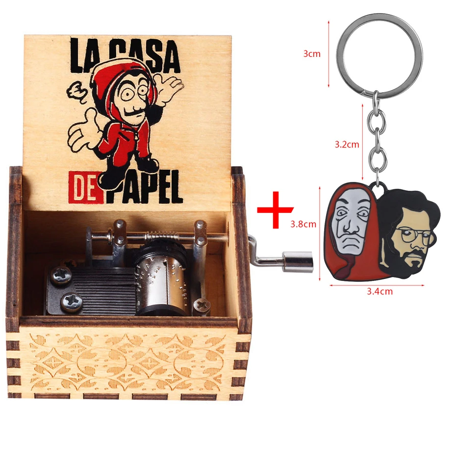 Бесплатный брелок La Casa De Papel с цифровым адресным интерфейсом рукоятка