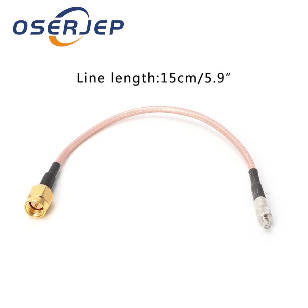 Прямой TS9 Женский Разъем для SMA штекер RG316 коаксиальный Pigtail кабель в сборке