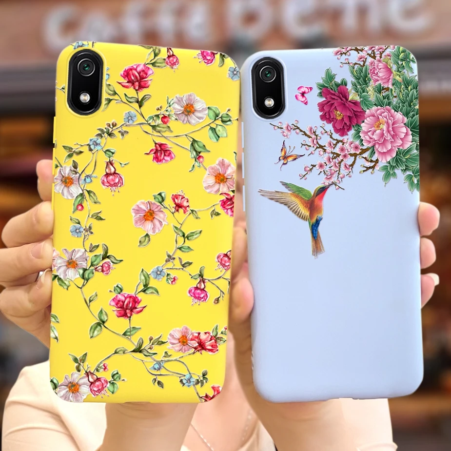 Чехол для Xaiomi Redmi 7A чехол 7 A мягкий силиконовый милый модный телефона с красивыми