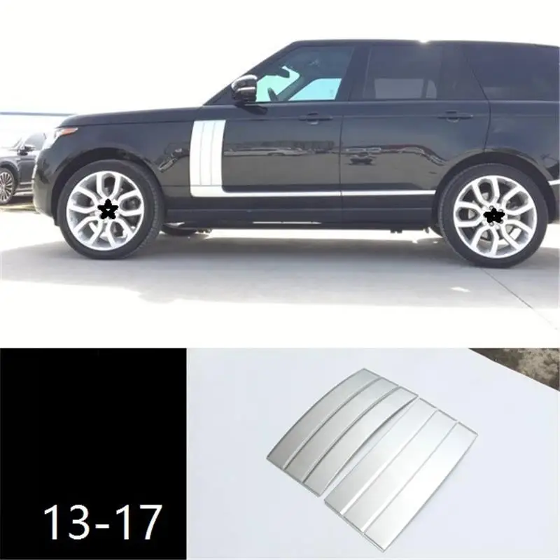 Version G Решетка кузова, крыло, зеркало, наружные декоративные автоаксессуары, авто аксессуары, Стайлинг автомобиля, наклейка, полоса 13 14 15 16 17 для Range Rover - Цвет: Version G