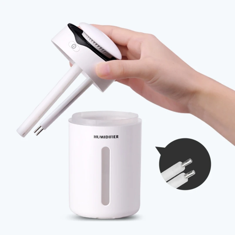 

Mini Air Humidifier for Home Office USB Bottle Aroma Diffuser LED Light Spray Mist Maker Humidification Gift