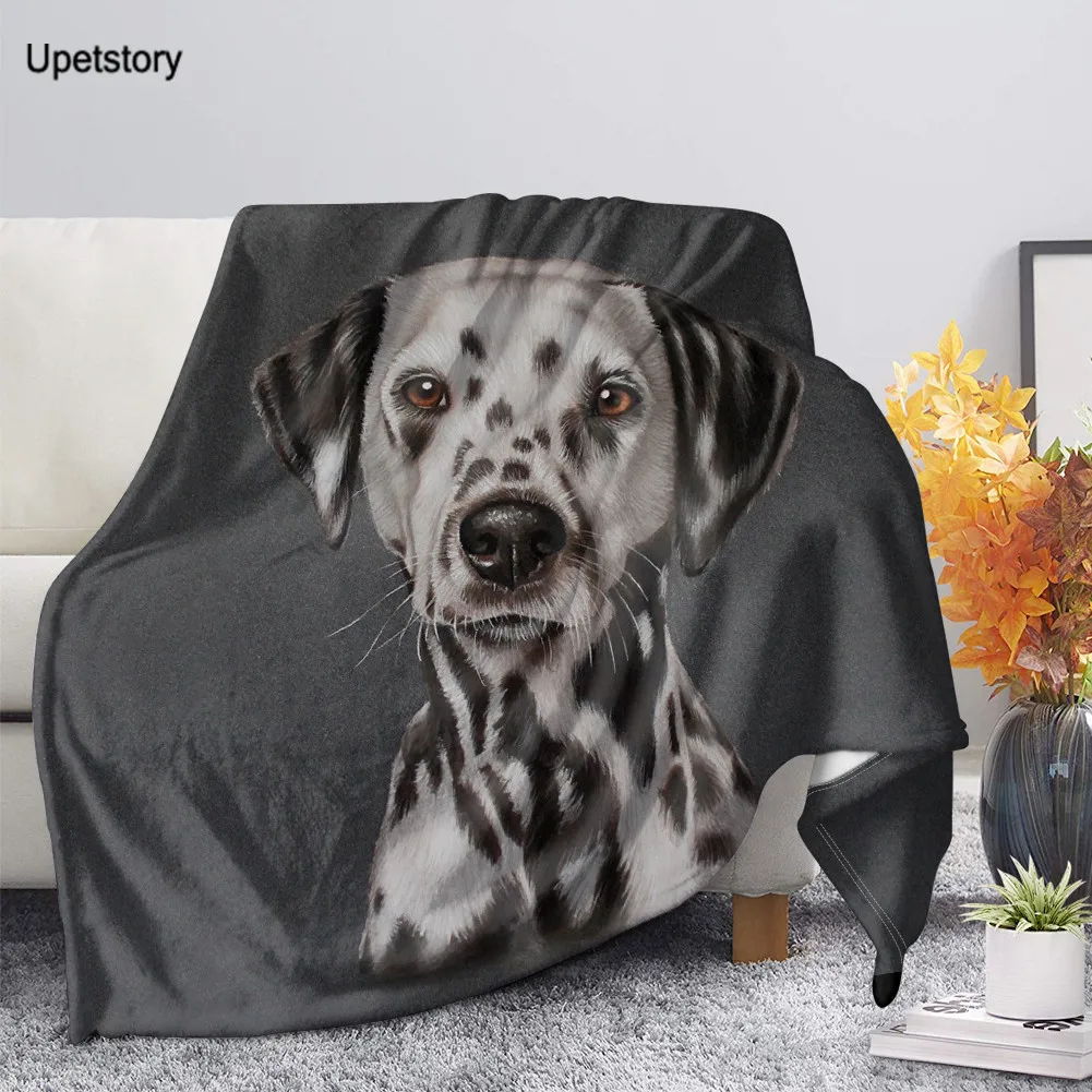 

Upetstory Great Danes Plush Fleece Blanket Adults Fashion Quilts Home Office Washable Duvet Casual Kids Sherpa Blanket Animal