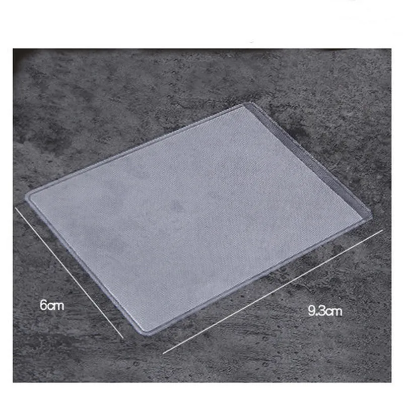 10 шт./Лот прозрачная непромокаемая сумка из ПВХ с отделением для кредитных карт |