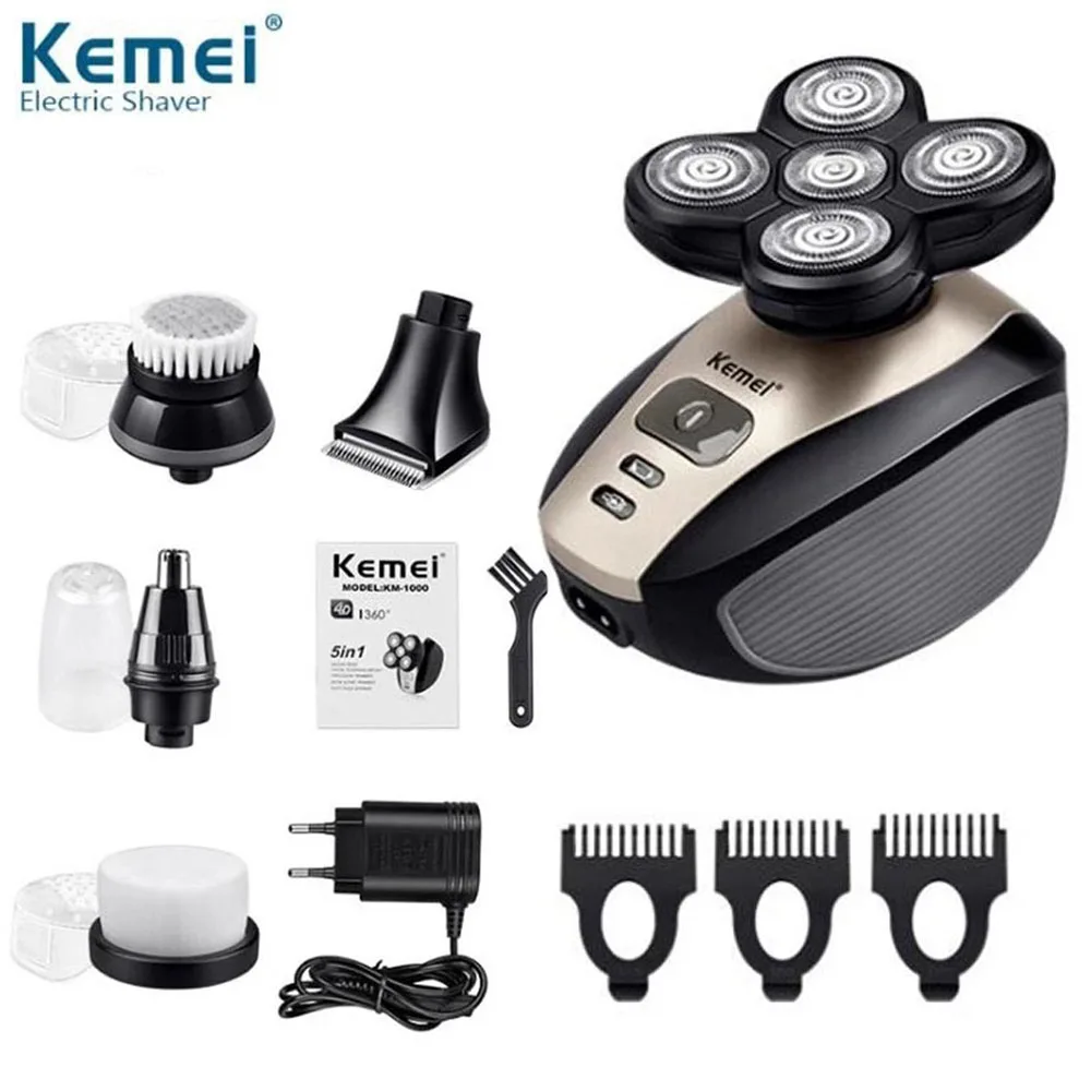 Электробритва для Для мужчин триммер бороды электрическая бритва 5D плавающий