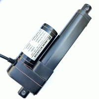 12v 3000n electric linear actuator linear motor big thrust moving distance stroke 100mm 200mm 300mm 400mm