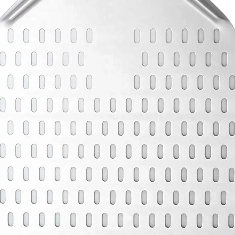 

14 Inch Pizza Peel,Aluminum Pizza Paddle with Detachable Handle,Non Stick Pizza Oven Peel,for Homemade Pizzas
