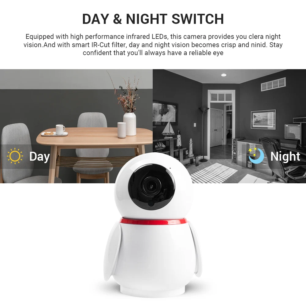 Abay 1080P IP камера Newdesi Домашняя безопасность видеонаблюдения облачная беспроводная