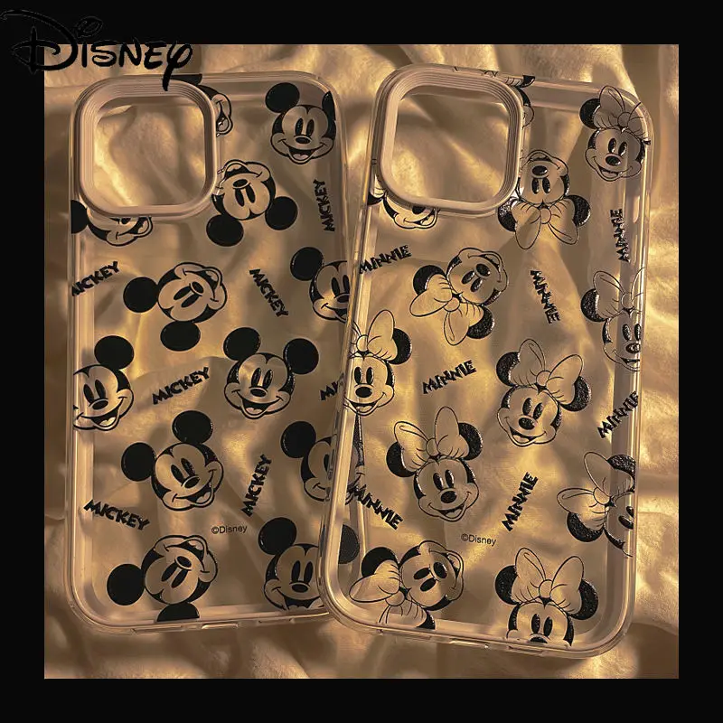 

Disney Mickey Minnie avatar phone case for iphone13 13Pro 13Promax 12 12Pro Max 11 Pro X XS MAX XR 7 8 Plus cartoon phone case
