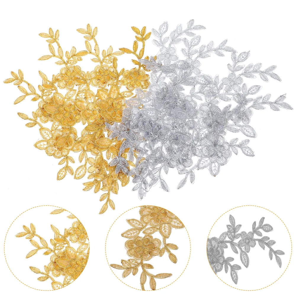 

8Pcs Flower Embroidery Patch Sewing Craft Decoration DIY Embroidered Appliques