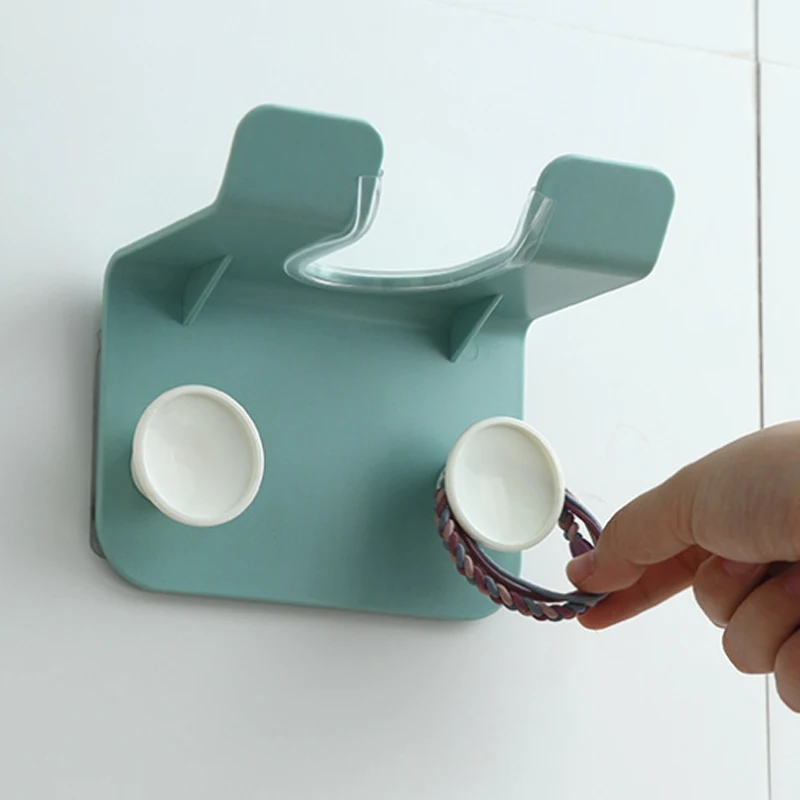 Сушилка для волос Настенная Ванная фен Органайзер полка с держателем туалетной